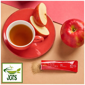 (AGF) - Blendy Cafe Latory Apple Tea  - Brewed in cup with stick opened