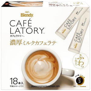 (AGF) - Blendy Cafe Latory Milk Cafe Latte 18 Sticks 