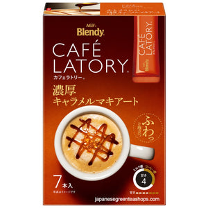 (AGF) - Blendy Cafe Latory Rich Caramel Macchiato (7 Sticks)