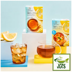 (AGF) - Blendy Cafe Latory Rich Grapefruit Jasmine Tea - Served Hot and Cold tea photo