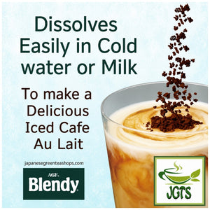 (AGF) - Blendy Daily (Intestinal) Blend Instant Coffee  - Dissolves easily in milk or water