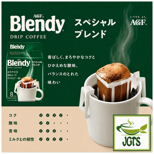 (AGF) - Blendy Drip Coffee Special Blend (8 Pack) - Flavor chart (J)