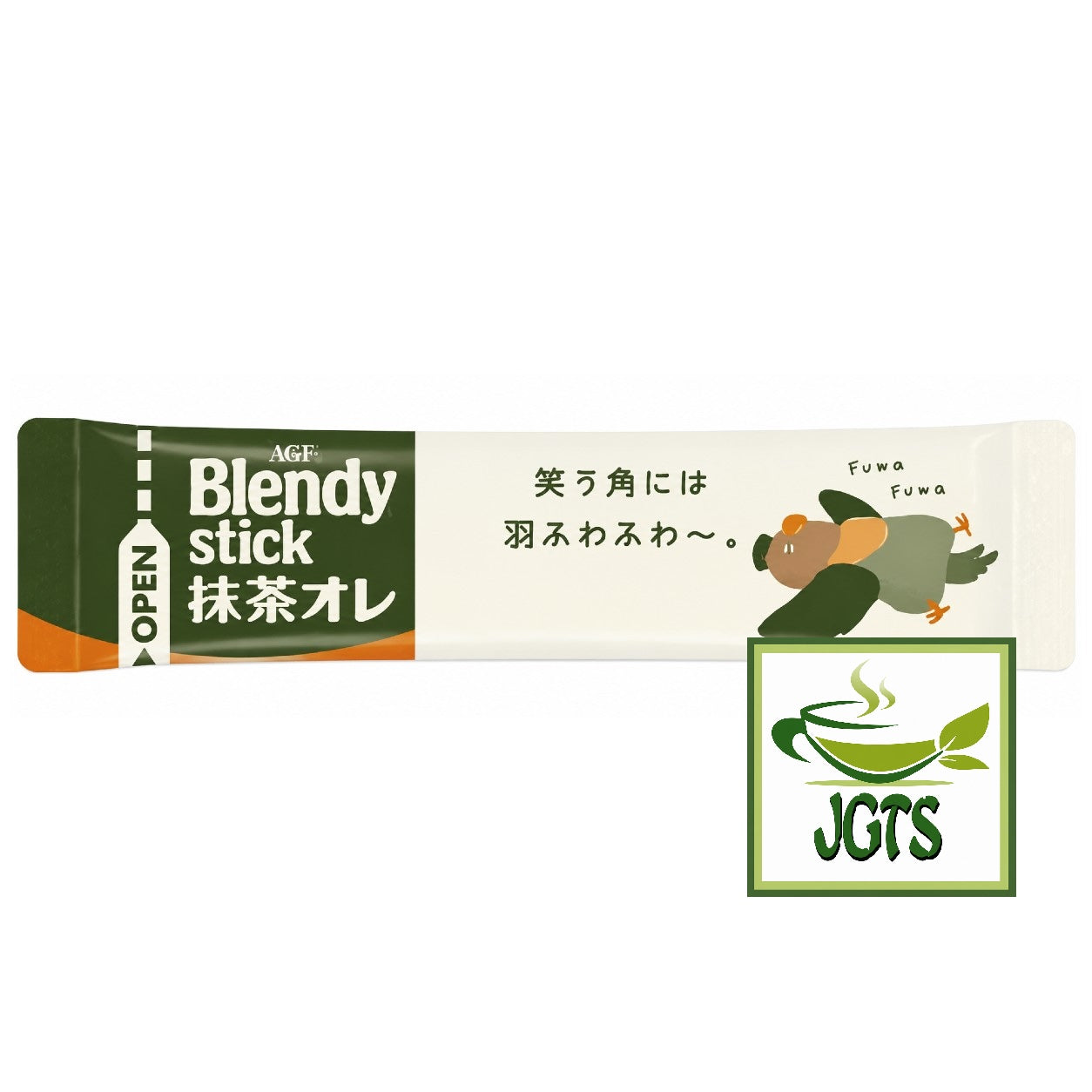 (AGF) - Blendy Matcha Au Lait 18 Sticks - individually packaged stick type
