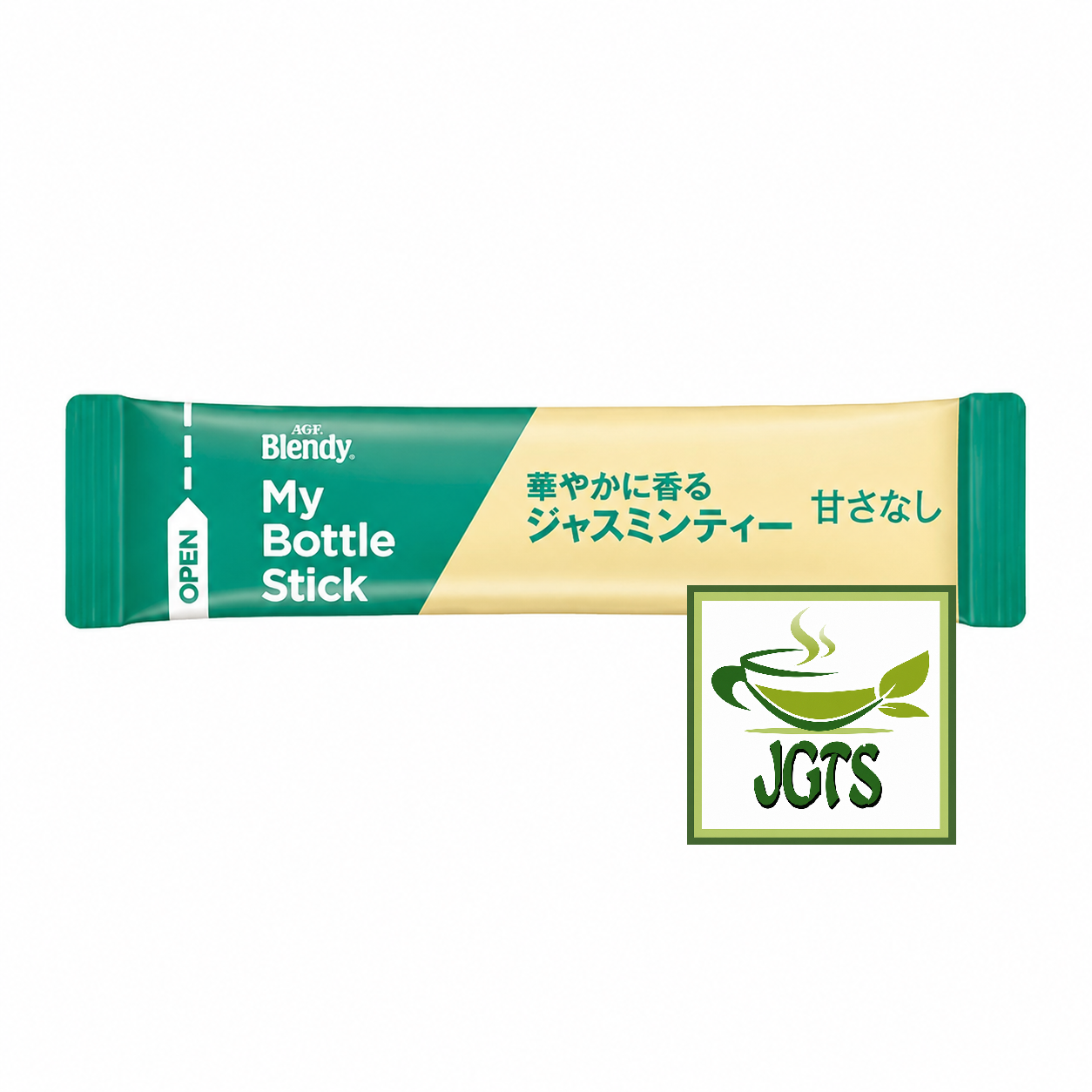 (AGF) - Blendy My Bottle Stick Brightly Scented Jasmine Tea - Individually wrapped stick type