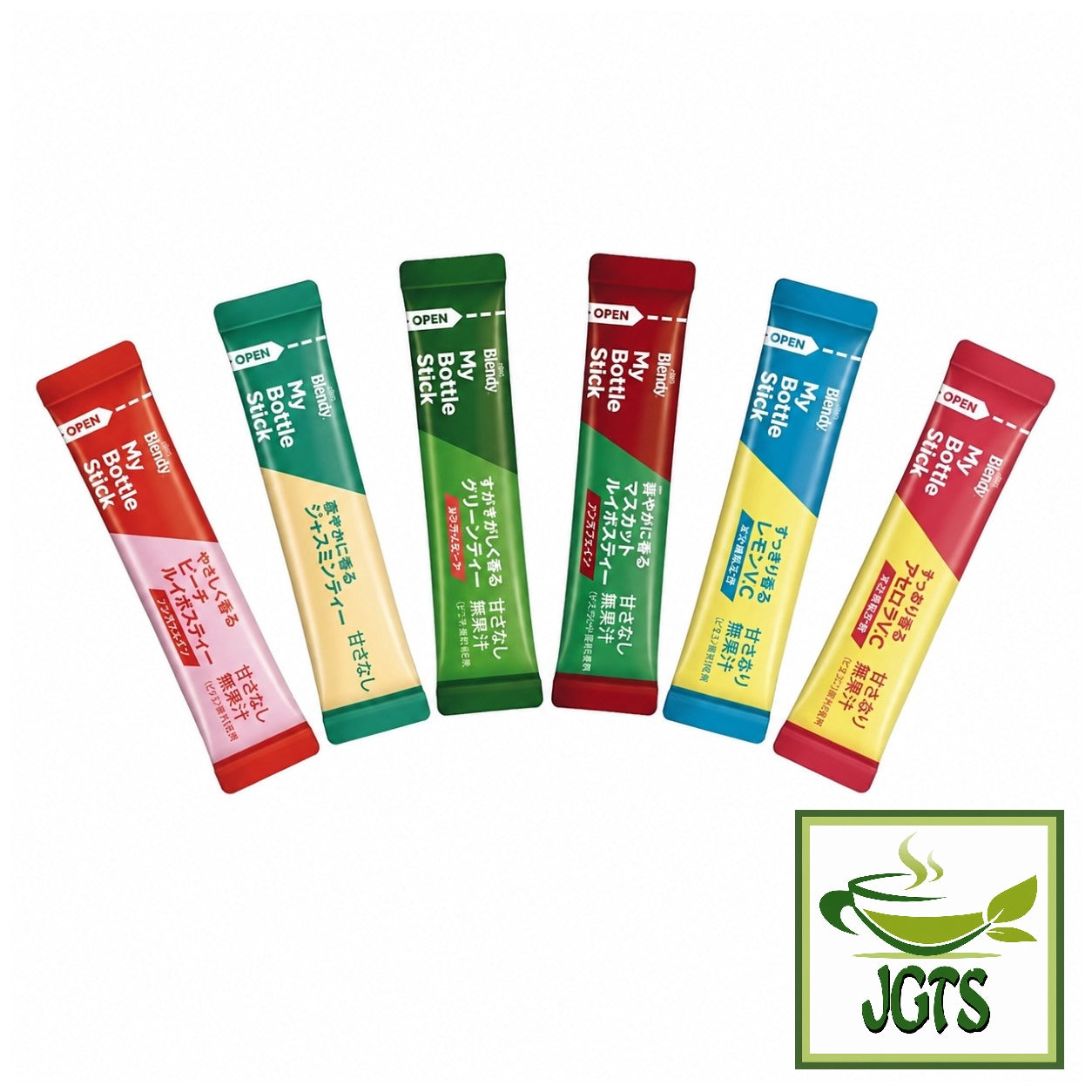 (AGF) - Blendy My Bottle Stick Brightly Scented Jasmine Tea - My Bottle series stick type