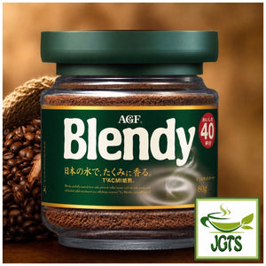 (AGF) - Blendy Regular Mellow Rich Instant Coffee (Jar) - Brewed coffee in cup