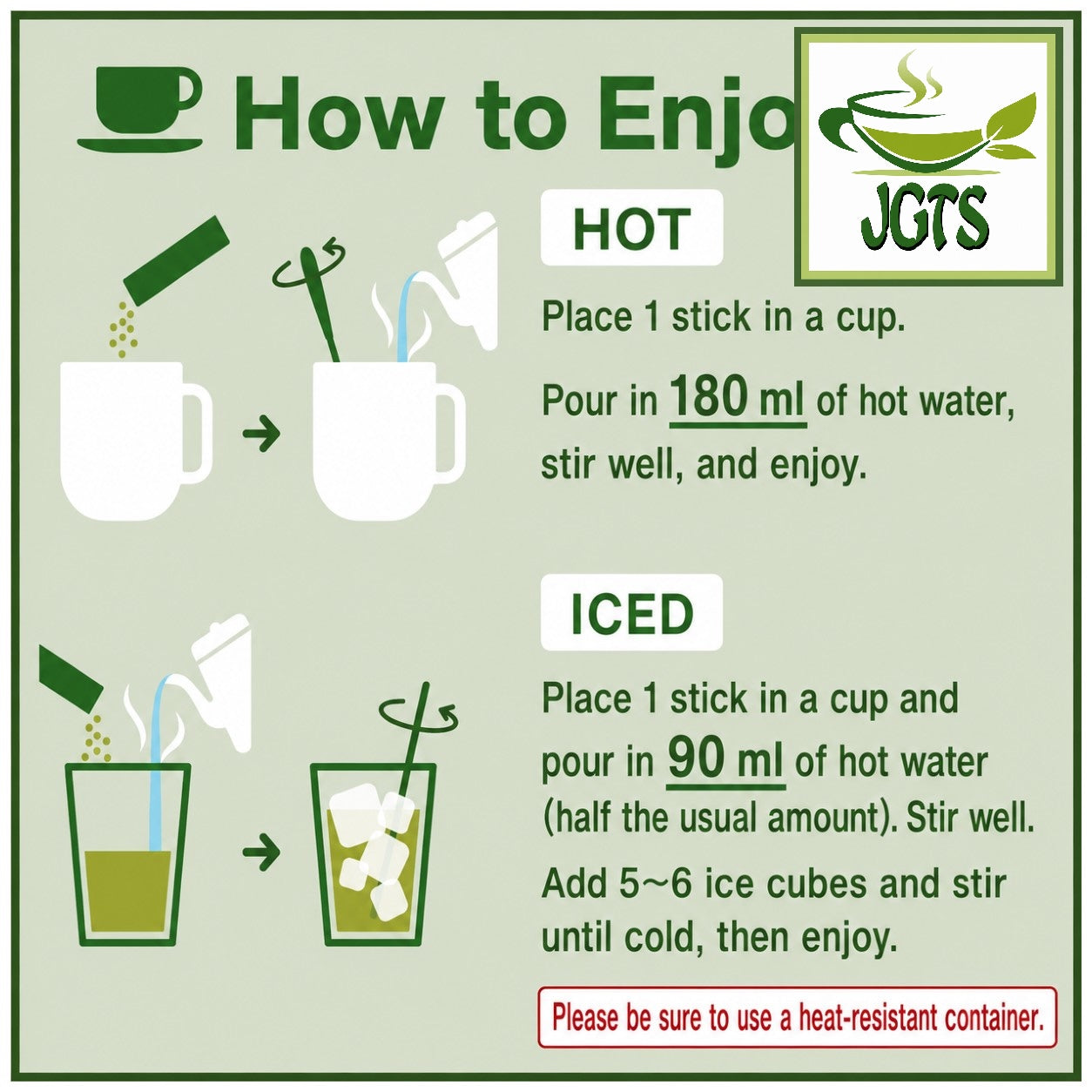 (AGF) - Blendy Stick Cafe Au Lait (Original) Instant Coffee 24 sticks - Instructions to make Hot or Cold Coffee (E)