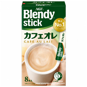 (AGF) - Blendy Stick Cafe Au Lait (Original) Instant Coffee 8 Sticks