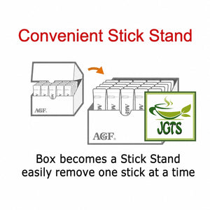 (AGF) - Luxurious Coffee Shop Black Sticks Master's Special Blend - Easy take out Stand Box