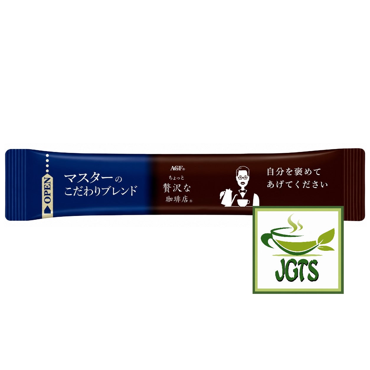 (AGF) - Luxurious Coffee Shop Black Sticks Master's Special Blend - Individually wrapped stick type