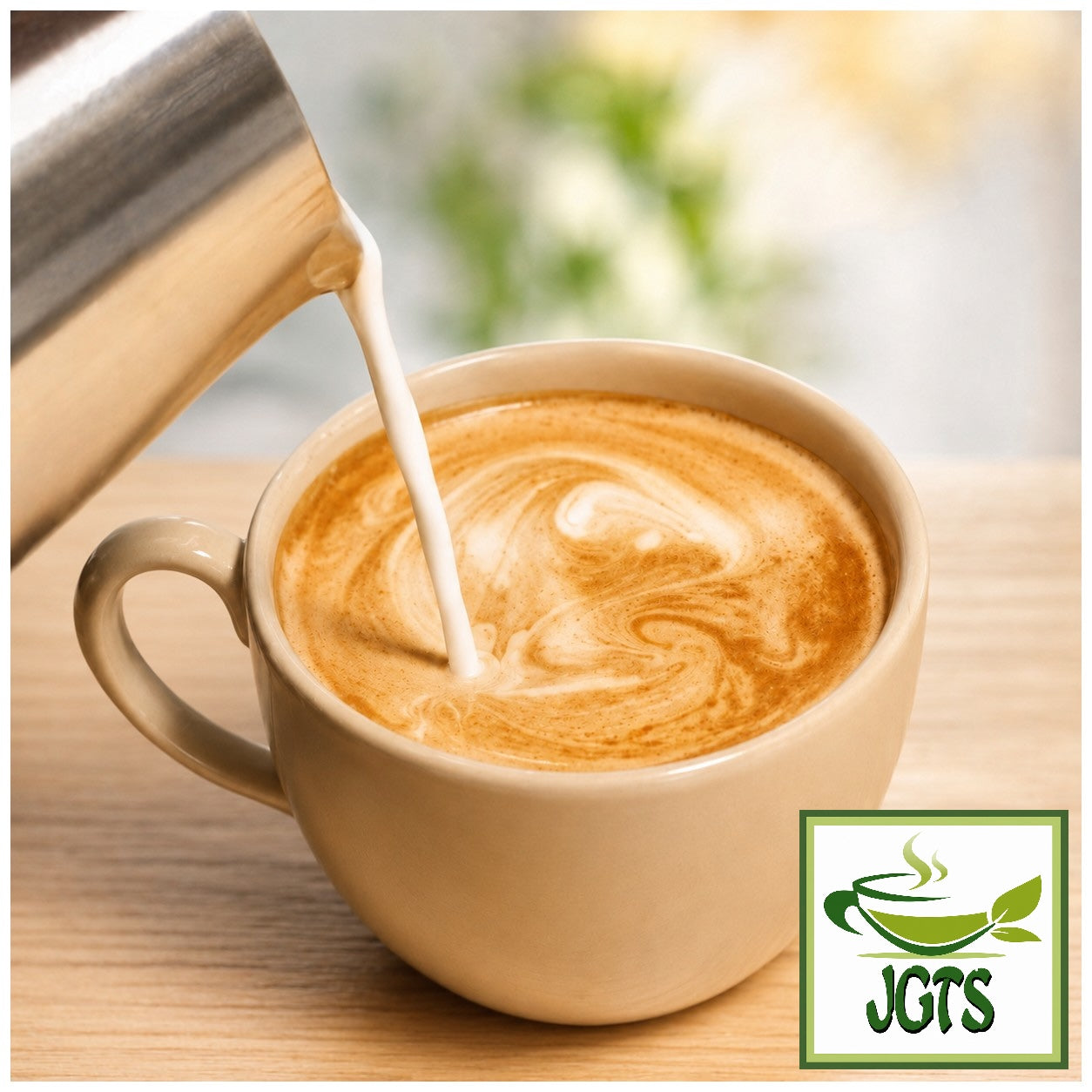 (AGF) - Luxurious Coffee Shop Cafe Latte Mellow Flavor - Poured in cup