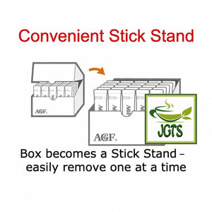 (AGF) . Blendy Cafe Latory Rich Milk Tea Latte 16 Sticks - Convenient stick stand