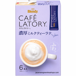 (AGF) . Blendy Cafe Latory Rich Milk Tea Latte 6 Sticks