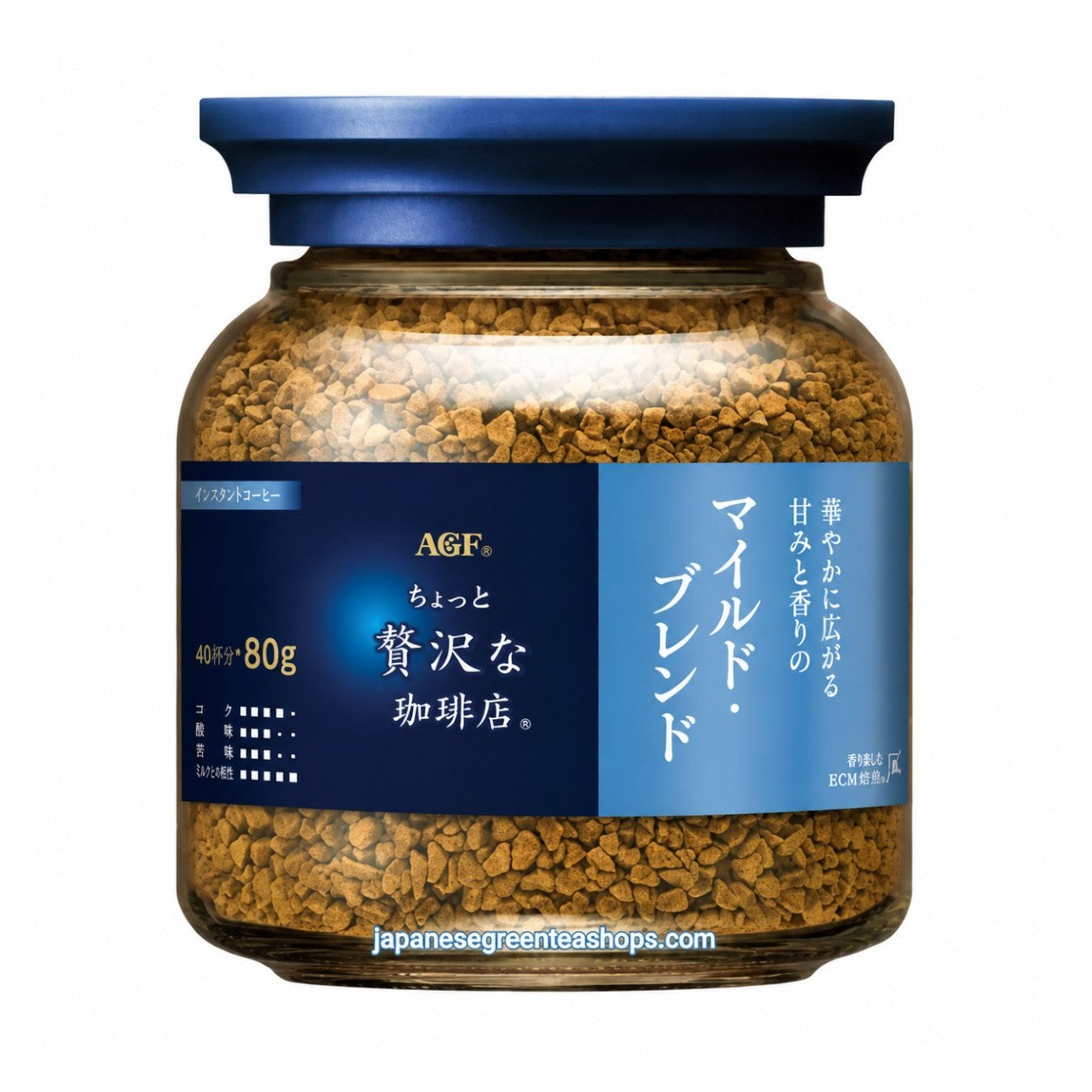 (AGF) . Luxurious Coffee Shop Mild Blend Instant Coffee (Jar)