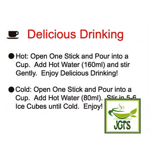 (AGF) Blendy Cafe Latory Rich Creamy Cappuccino Latte 7 Sticks - How to brew hot or cold
