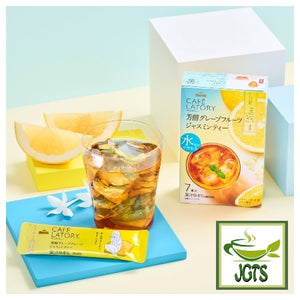 (AGF) Blendy Cafe Latory Rich Grapefruit Jasmine Tea - Iced tea photo