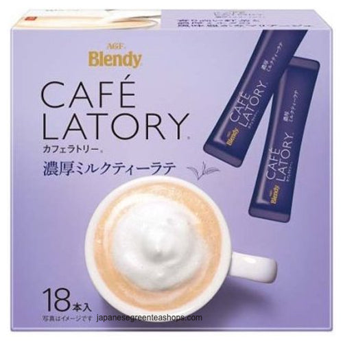(AGF) Blendy Cafe Latory Rich Milk Tea Latte 18 Sticks