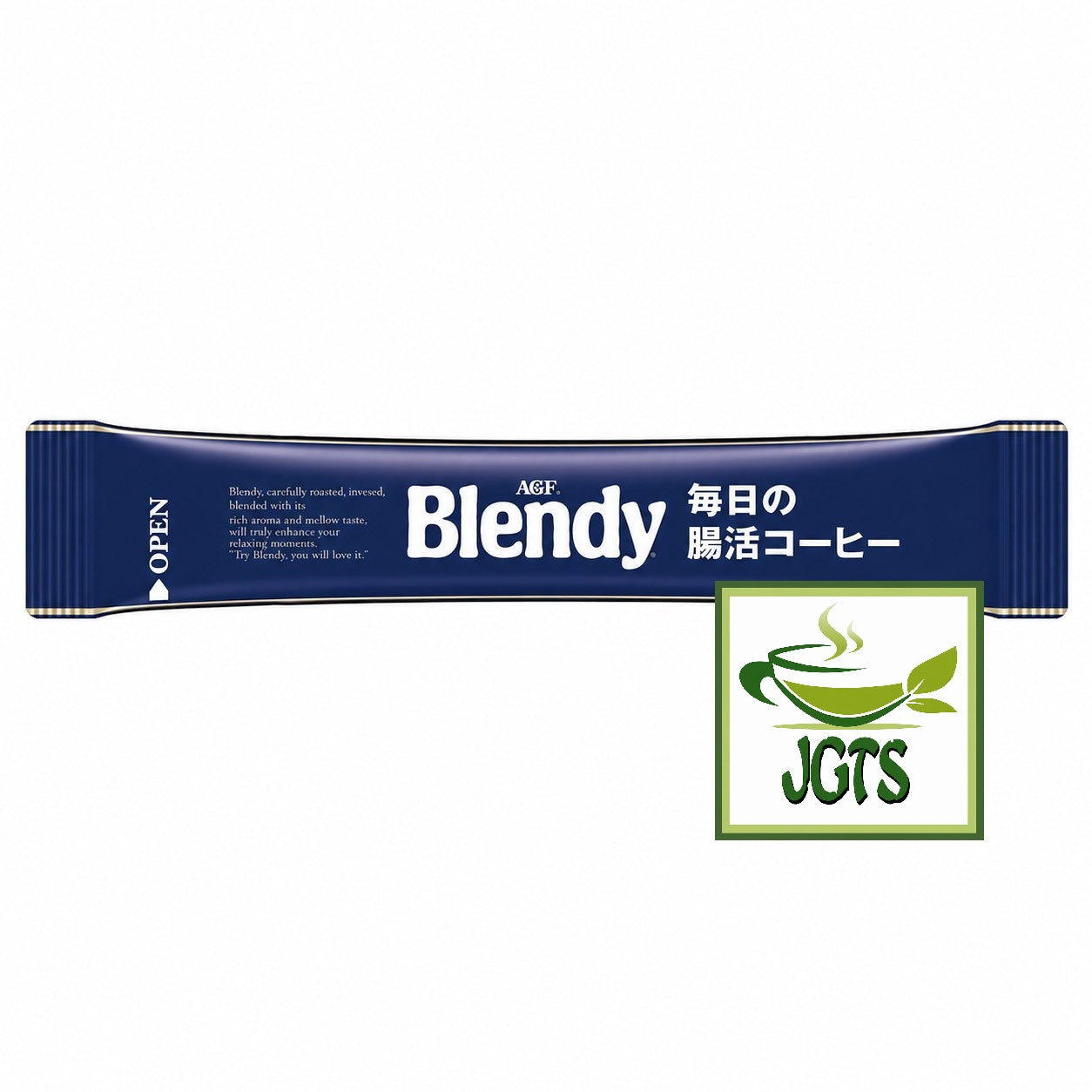 (AGF) Blendy Daily (Intestinal) Blend Instant Coffee Sticks - Individually wrapped stick type