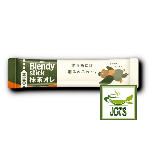(AGF) Blendy Matcha Au Lait 6 Sticks - individually packaged stick type