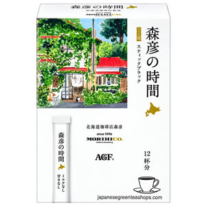 (AGF) Blendy Morihiko Time Black Deep Flavor Coffee Sticks