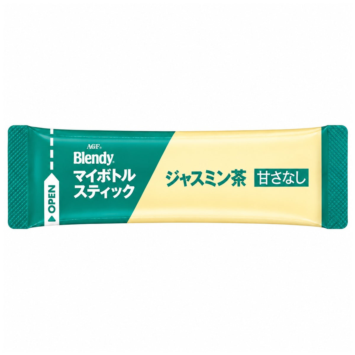 (AGF) ~ Blendy My Bottle Stick Brightly Scented Jasmine Tea - Individually wrapped stick type