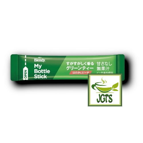 (AGF) Blendy My Bottle Stick Refreshingly Fragrant Green Tea - Individually wrapped stick type