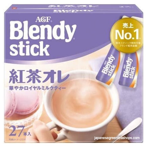 (AGF) Blendy Royal Milk Tea Instant Tea 27 Sticks