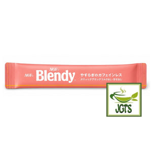 (AGF) Blendy Stick Black Soothing Caffeine-Free Coffee - Individually wrapped single serving stick type