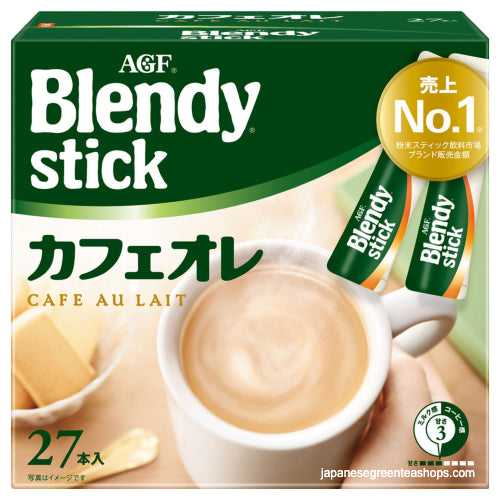 AGF blended stick cafe au lait 8 x 6 boxes [stick coffee] [powder] – Japacle