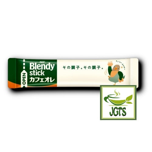 (AGF) Blendy Stick Cafe Au Lait (Original) Instant Coffee 8 Sticks - individually packaged stick type
