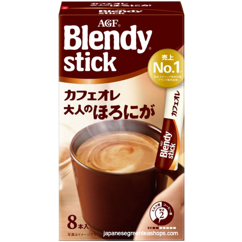 (AGF) Blendy Stick Cafe Au Lait (Otonna) Instant Coffee 8 Sticks