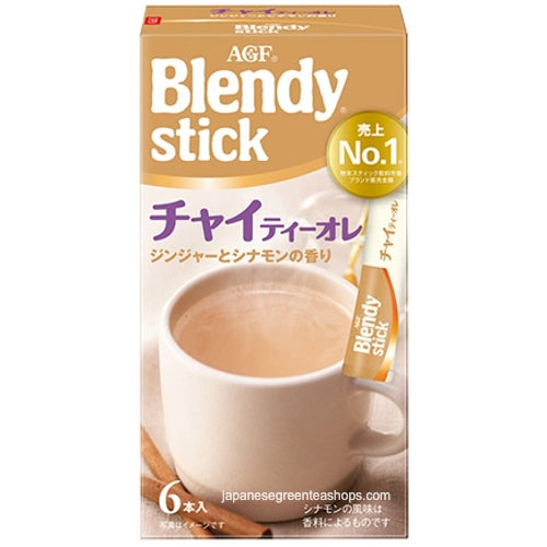 (AGF) Blendy Stick Chai Tea Ole 6 Sticks