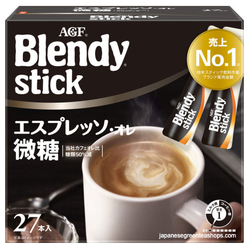 (AGF) Blendy Stick Espresso Au Lait Instant Coffee 27 Sticks