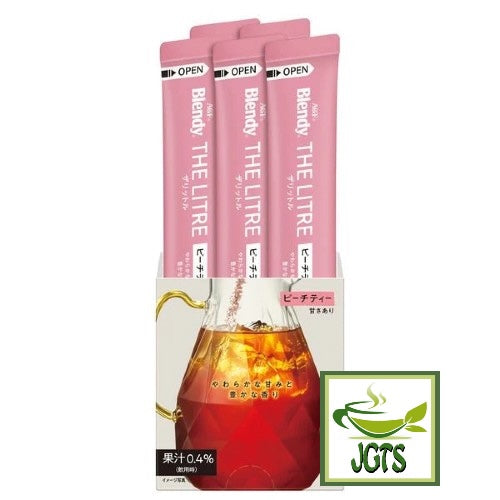 (AGF) Blendy The Litre - Peach opened box