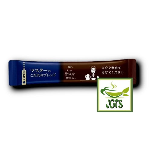 (AGF) Luxurious Coffee Shop Black Sticks Master's Special Blend - Individually wrapped stick type