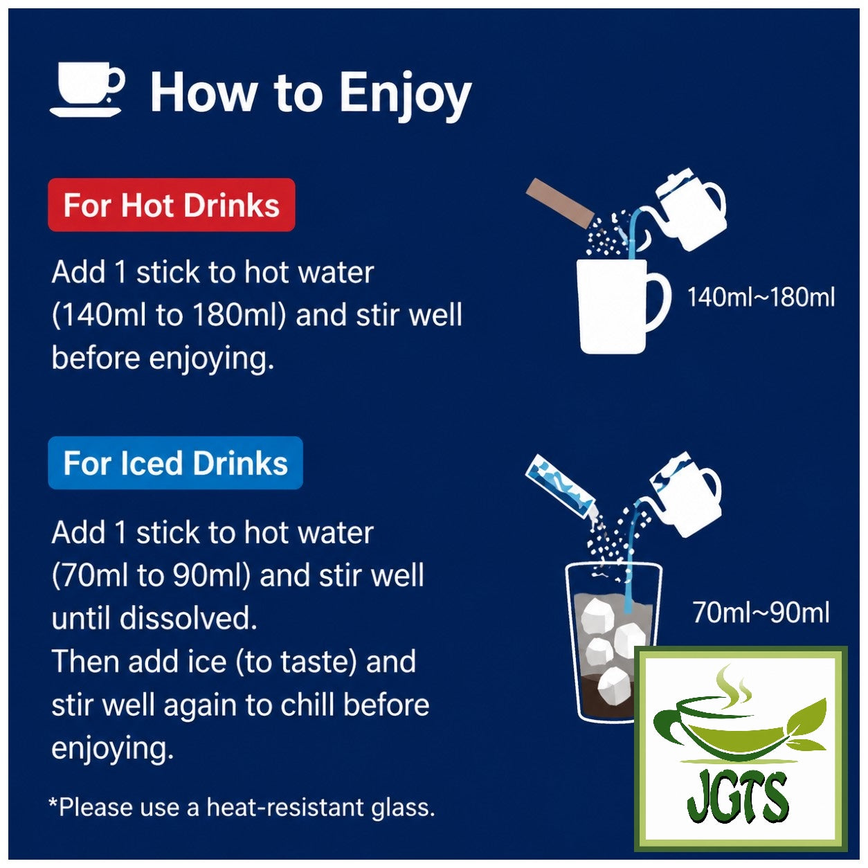 (AGF) Luxurious Coffee Shop Premium Black 100_ Guatemalan  - How to make Delicious Instant Coffee English