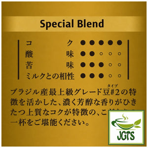 (AGF) ~ Luxurious Coffee Shop Special Blend Ground Coffee - Flavor Chart