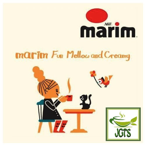 (AGF) Marim Creaming Powder Coffee Milk - Fun Mellow and Creamy Flavor