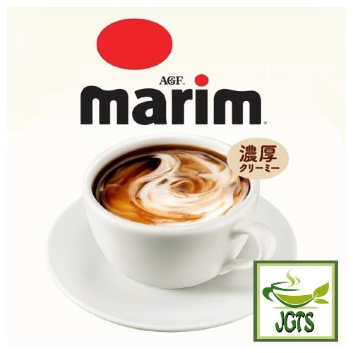 (AGF) Marim Creaming Powder Coffee Milk - Mixed in cup of coffee