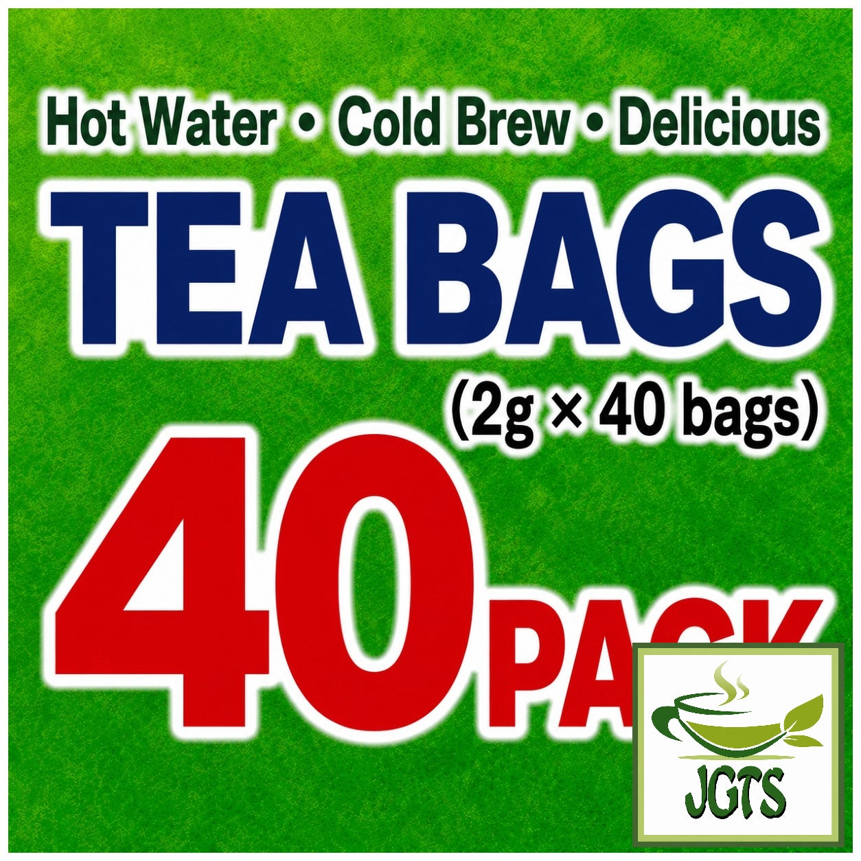 Asamiya Midori No Ocha Green Tea Bags - 40 tea bags per box (E)