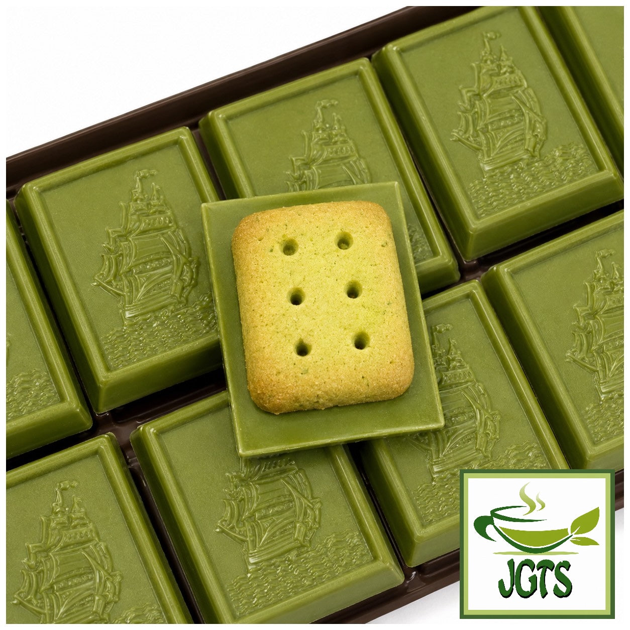 (Bourbon) Alfort Mini Chocolate Dark Matcha - Crispy Biscuit and matcha chocolate