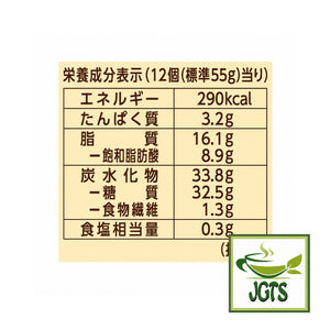 (Bourbon) Alfort Mini Chocolate Vanilla White- Nutrition information