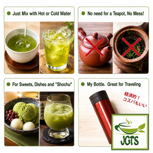 Catechin - Green Tea Powder- Easy, No Mess, Green Tea recipe