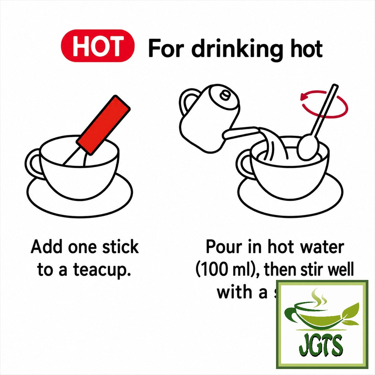 Chai Latte - with Assam Tea Leaves - Instructions to brew hot (E)