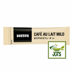Doutor Cafe Au Lait Mild Instant Coffee 10 Sticks - individually wrapped stick type
