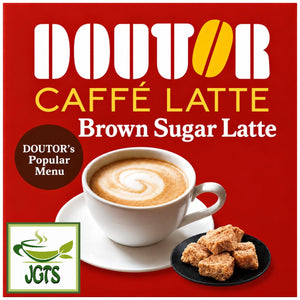 Doutor Coffee Brown Sugar Cafe Latte (Sticks) - A popular Doutor menu item (E)