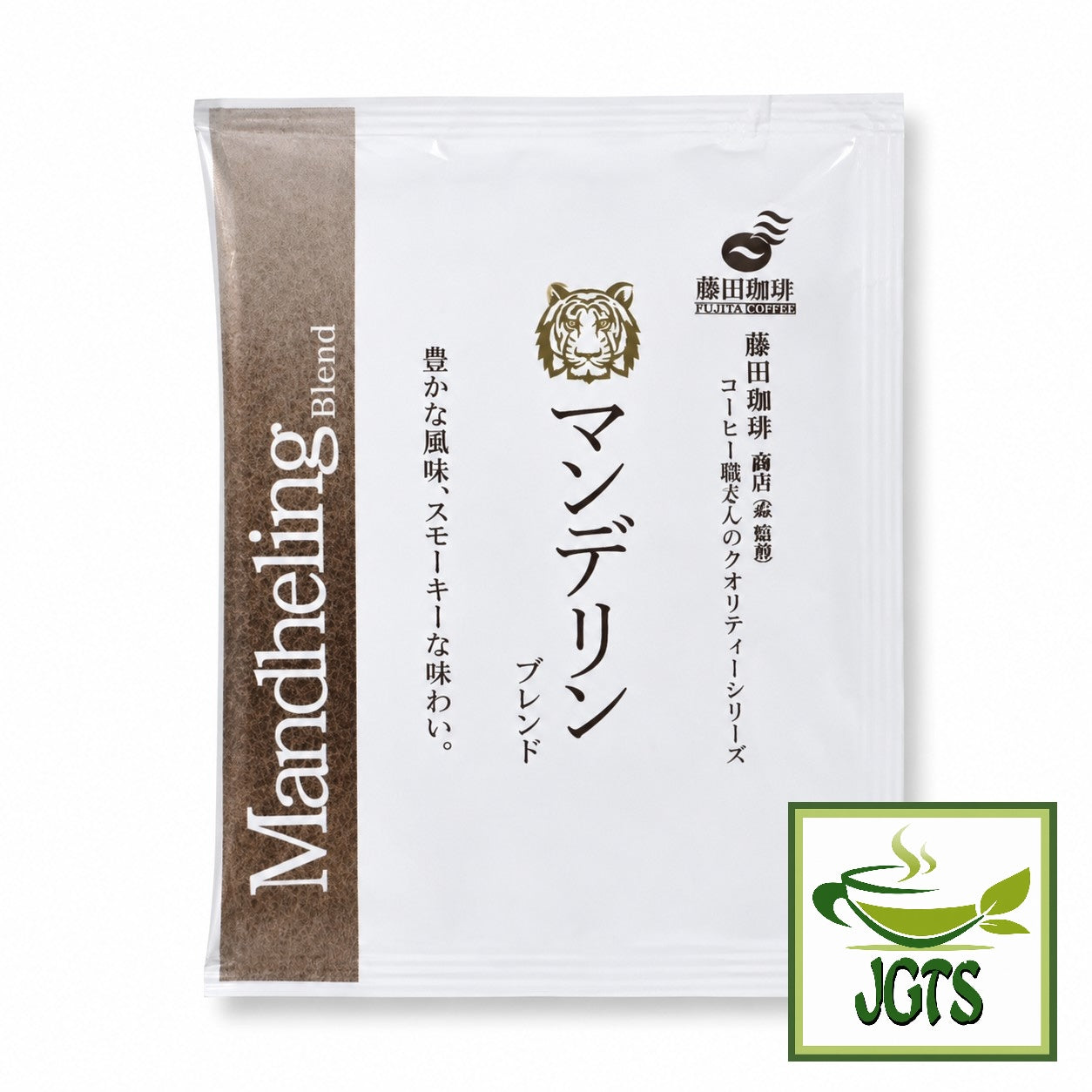 (Fujita Coffee Shop) - Quality Series Mandheling Blend - Individually wrapped coffee filter packet