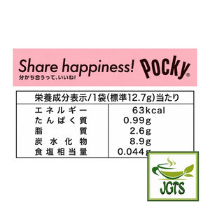 Glico Pocky Sakura Matcha - Nutrition information