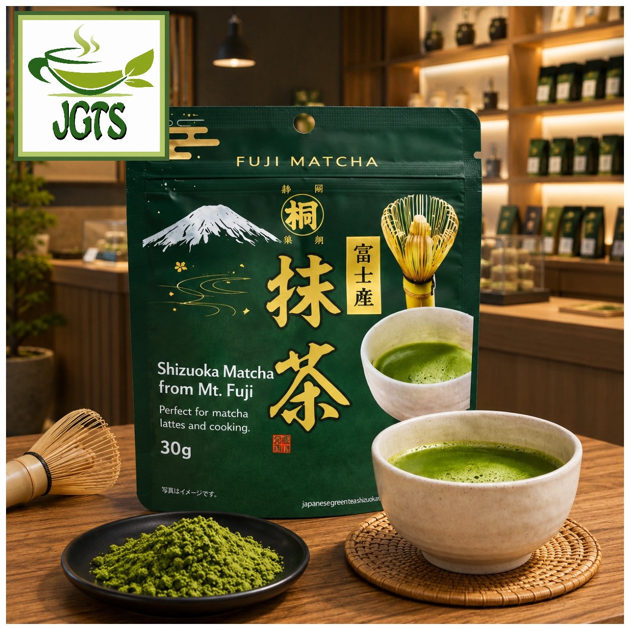 Hagiri) Shizuoka Fuji Matcha – Japanese Green Tea Shops