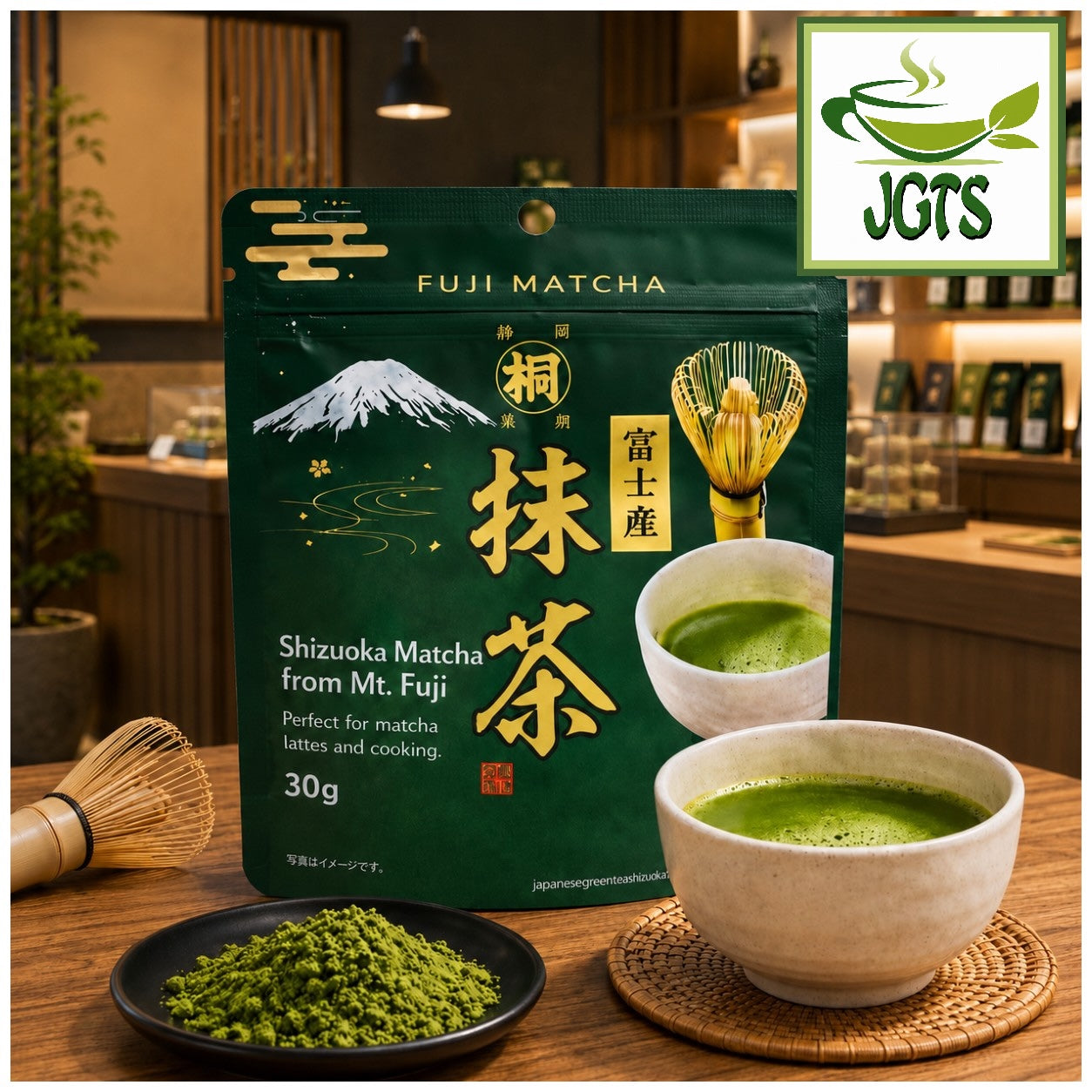 Hagiri) Shizuoka Fuji Matcha – Japanese Green Tea Shops